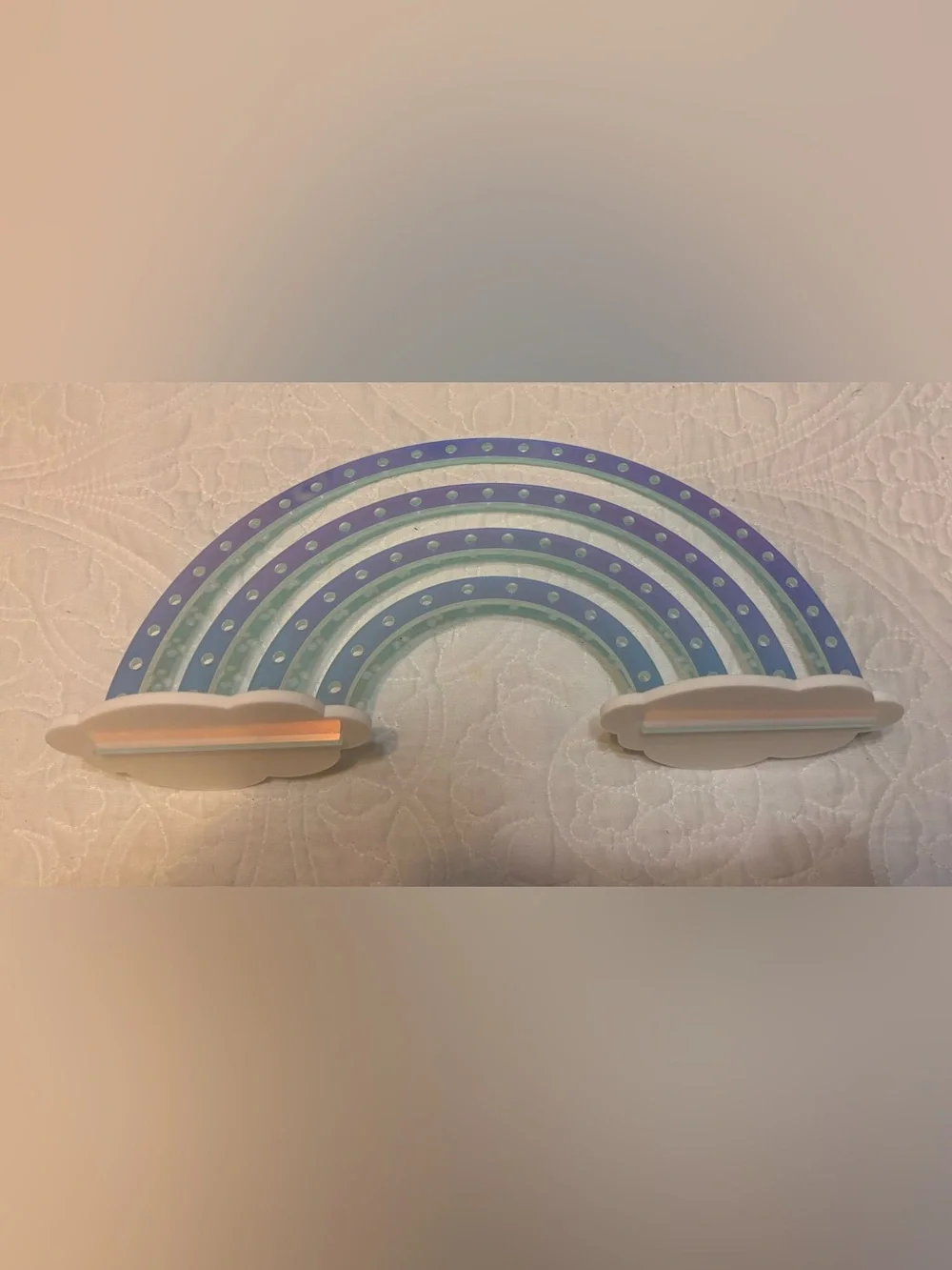 Acrylic Rainbow Earring Holder - New